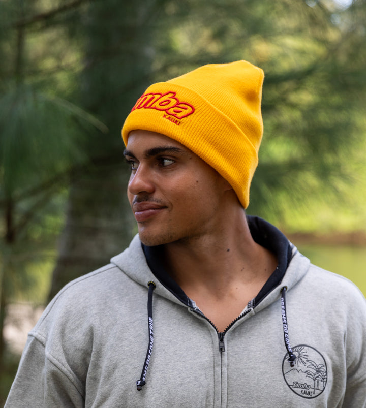 Classic Tamba 3D Beanie - Gold