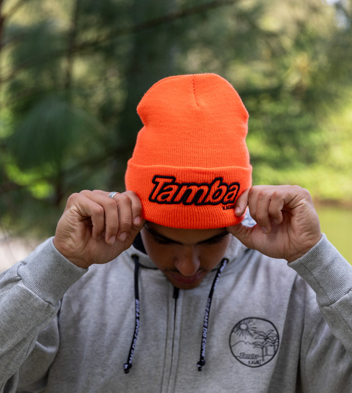 Classic Tamba 3D Beanie - Orange