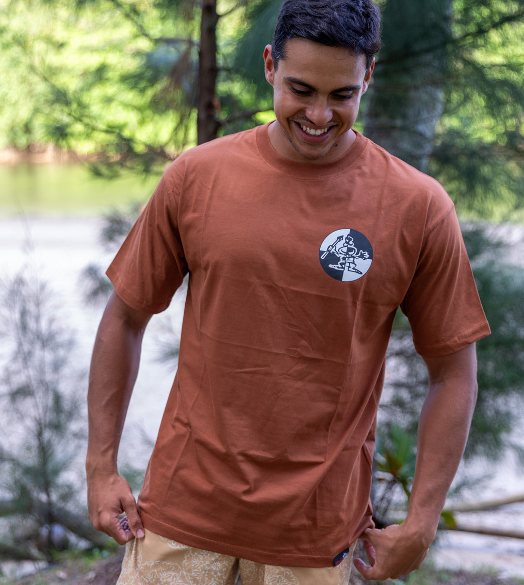 Scope Short Sleeve Shirt - Cinnamon