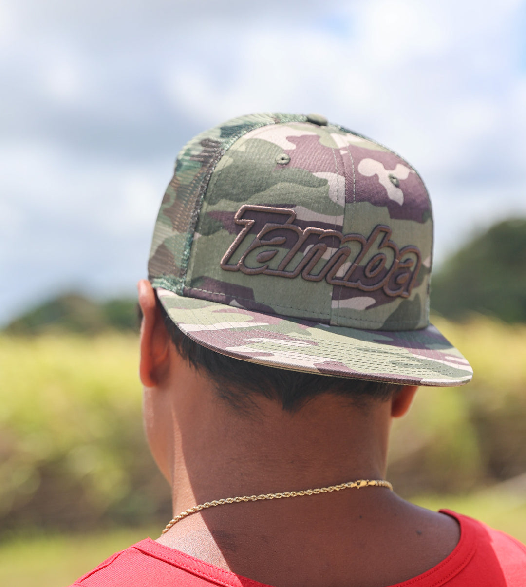 Tamba 3D Camo Mesh - Army Camo