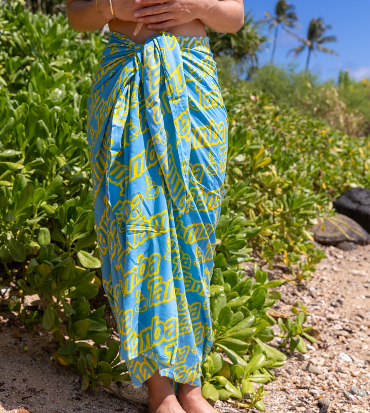 Spirit Pareo/Sarong - Sky/Yellow