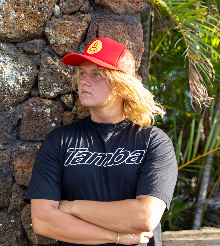 Resolve Trucker Hat - Red/Yellow