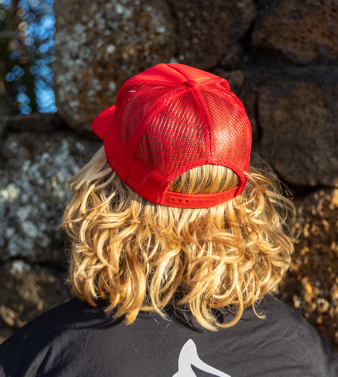 Resolve Trucker Hat - Red/Yellow