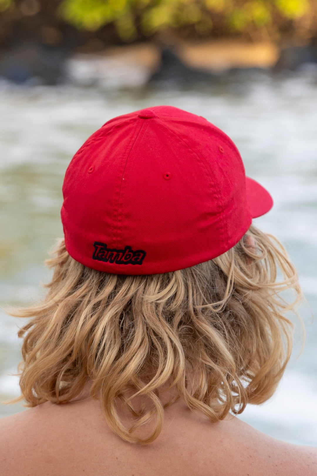 Surf Co Fitted Hat - Red SM