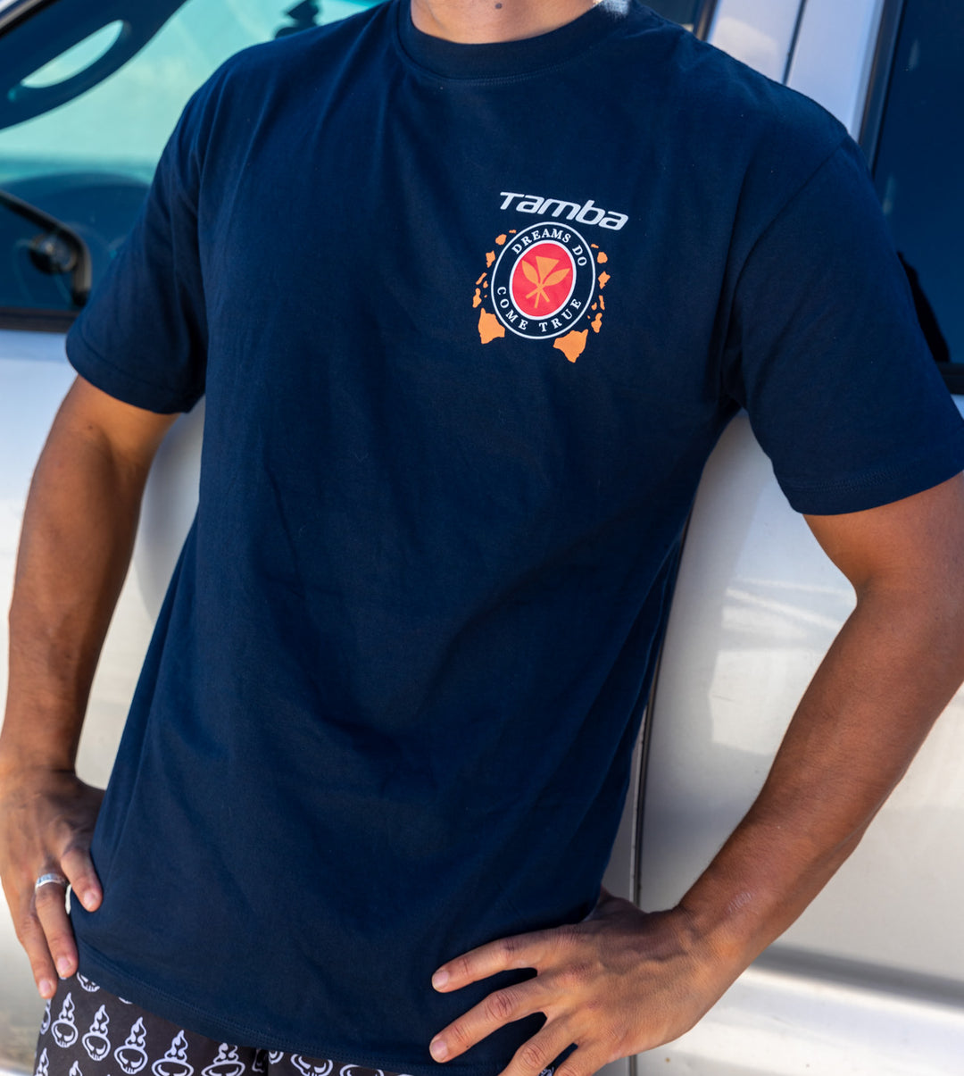 Outrigger Short Sleeve Shirt - Navy