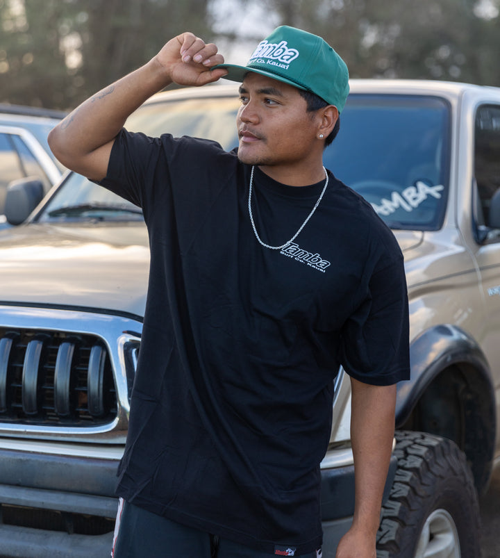 Surf Co Inline Short Sleeve Shirt - Black/White