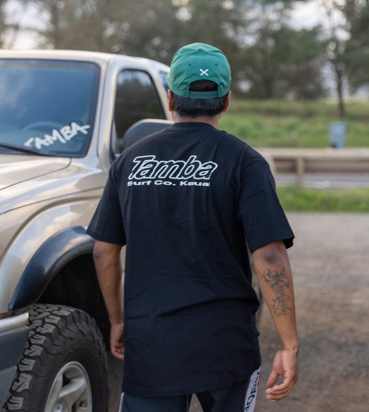 Surf Co Inline Short Sleeve Shirt - Black/White