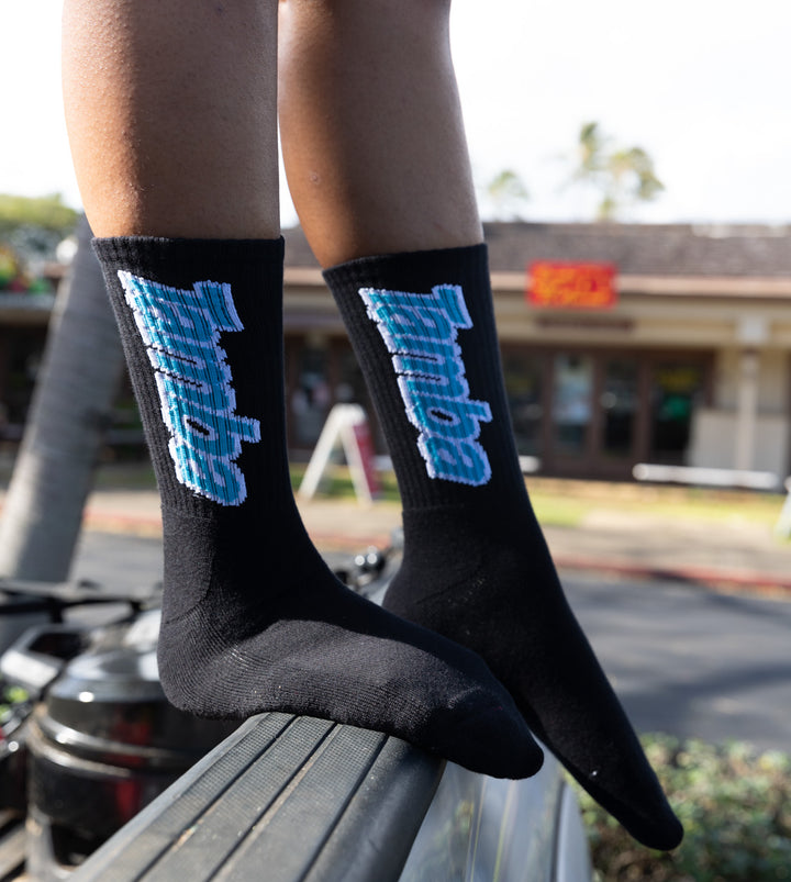 Classic Vert Socks - Black/White/Blue