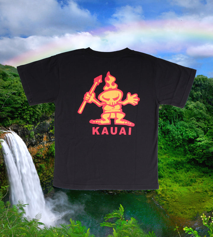 Kauai Warrior YOUTH Short Sleeve Shirt - Black