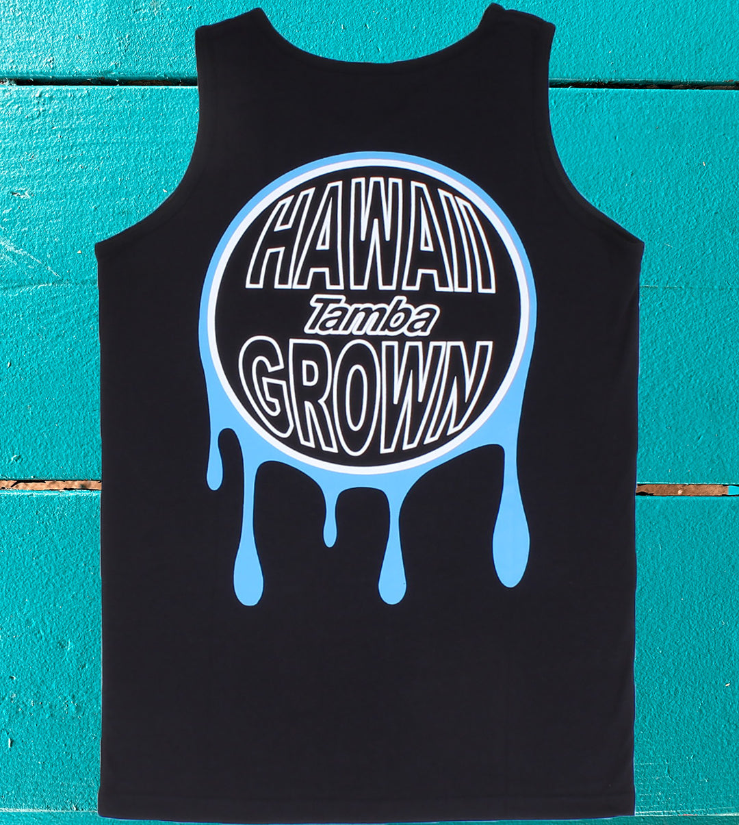 Hawai'i Grown Tank Top Shirt - Black