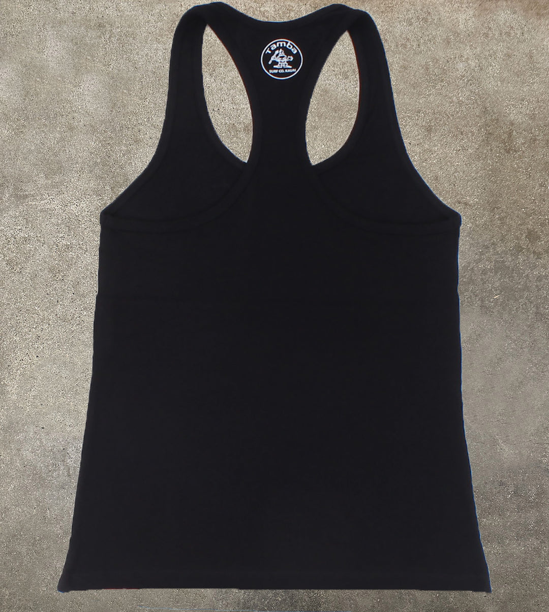 Stamp Women's Jersey Racerback Tank Top - Black