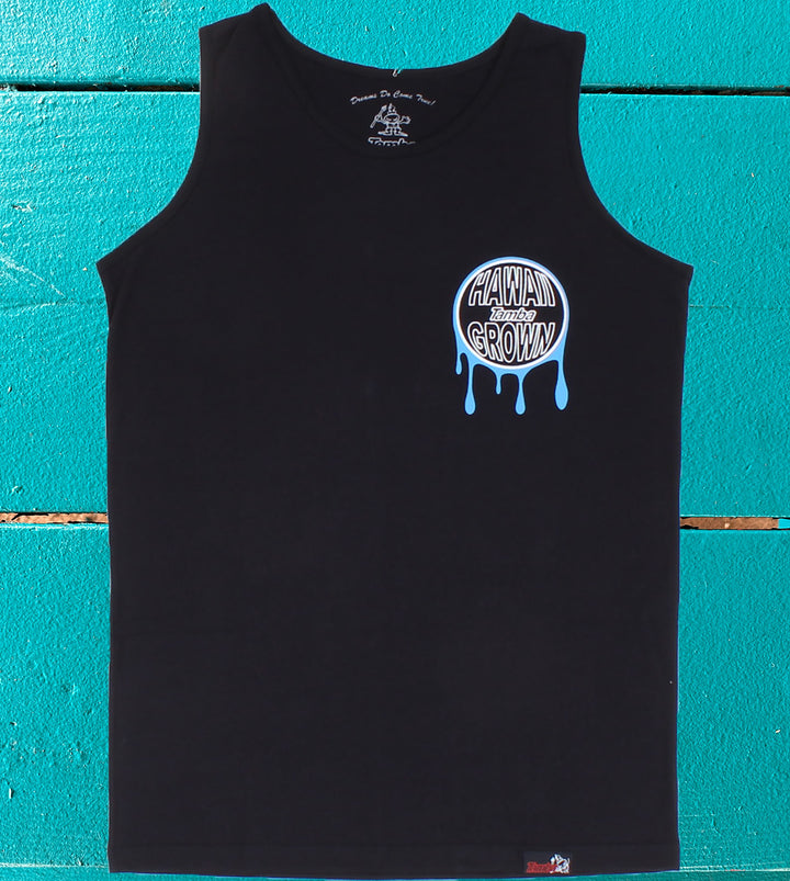 Hawai'i Grown Tank Top Shirt - Black