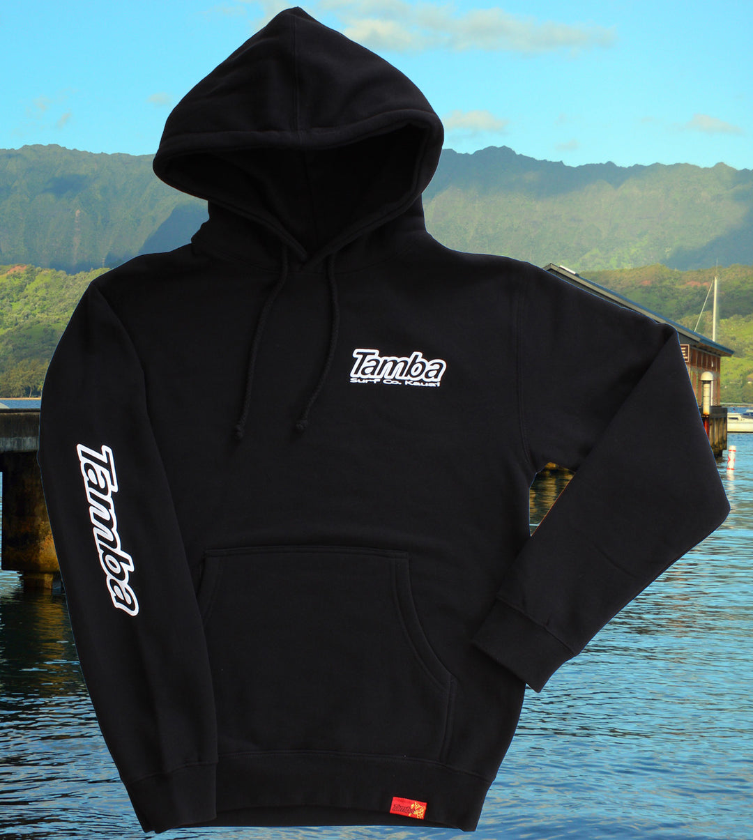 Pineapple Spirit Pullover Hoodie - Black