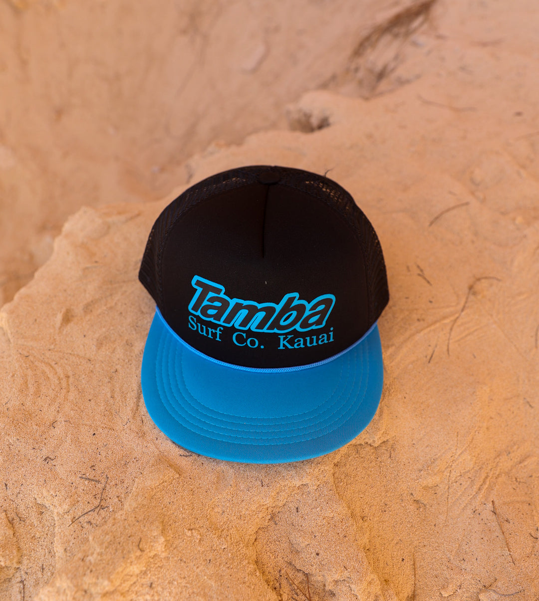 Surf Co Trucker Hat - Black/Blue