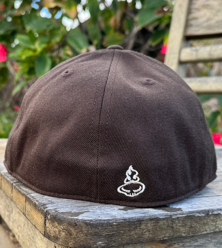 Classic Surf Co 3D Premium Fitted - Brown/Cream- LG/XL