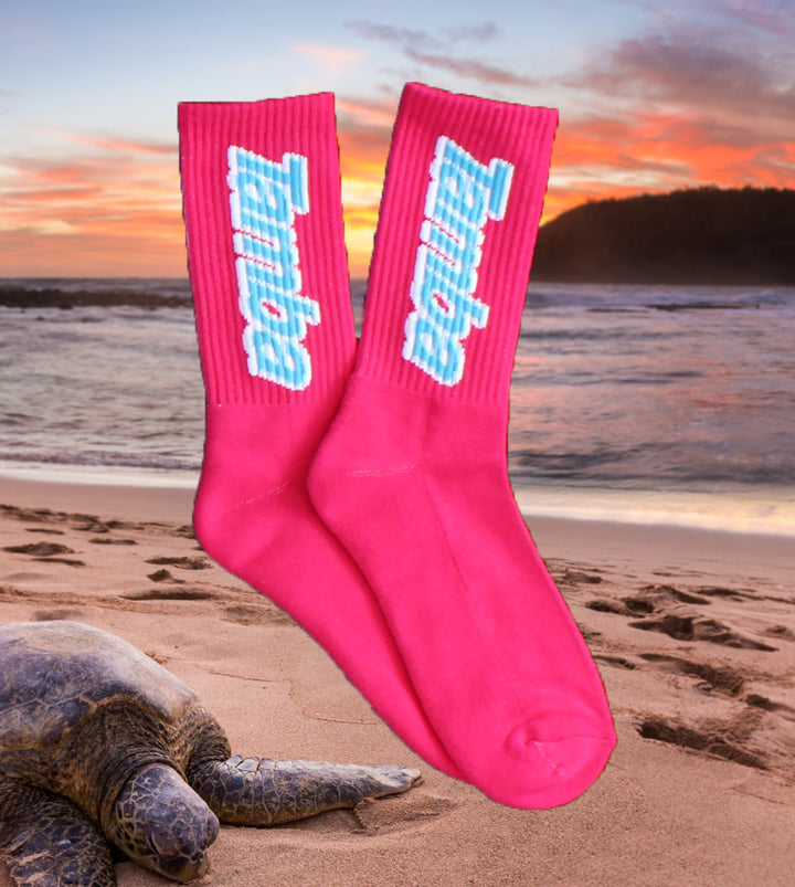 Classic Vert Socks - Pink/White/Blue