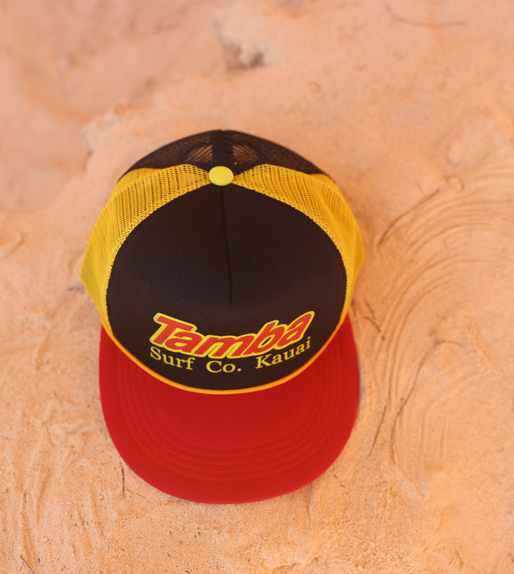 Surf Co Trucker Hat - Classic - Red Lid