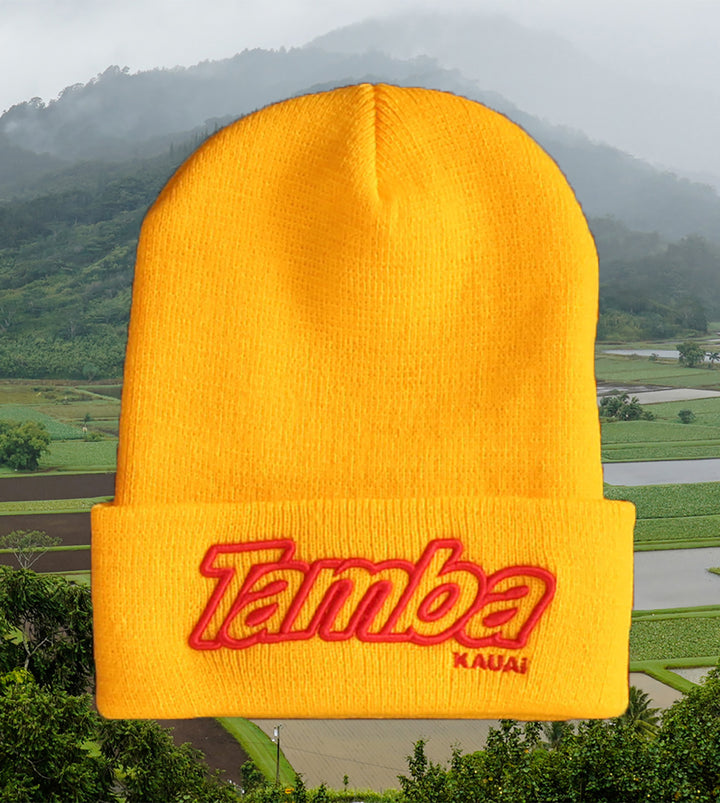 Classic Tamba 3D Beanie - Gold