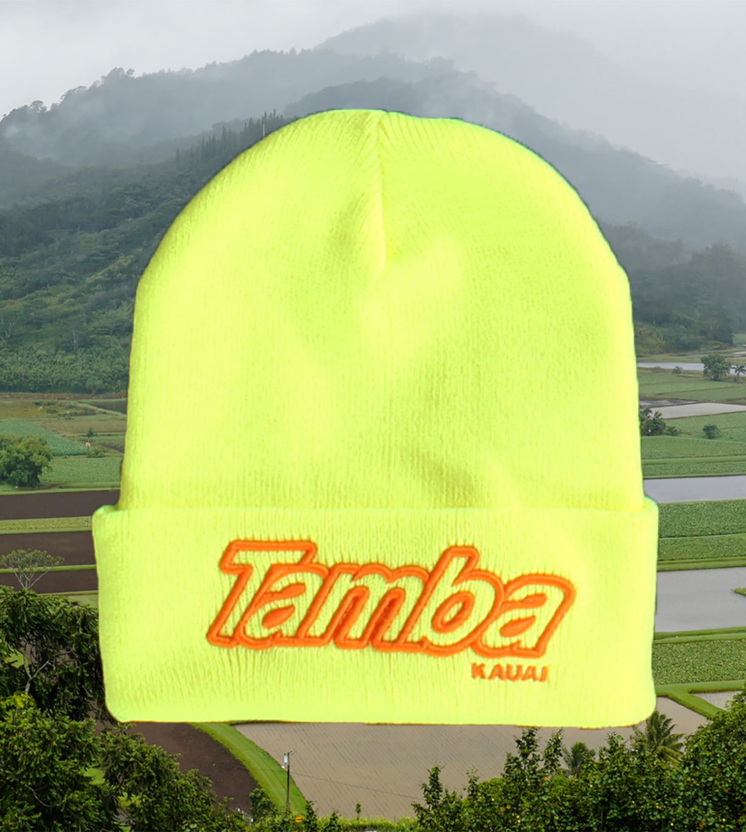 Classic Tamba 3D Beanie - Neon