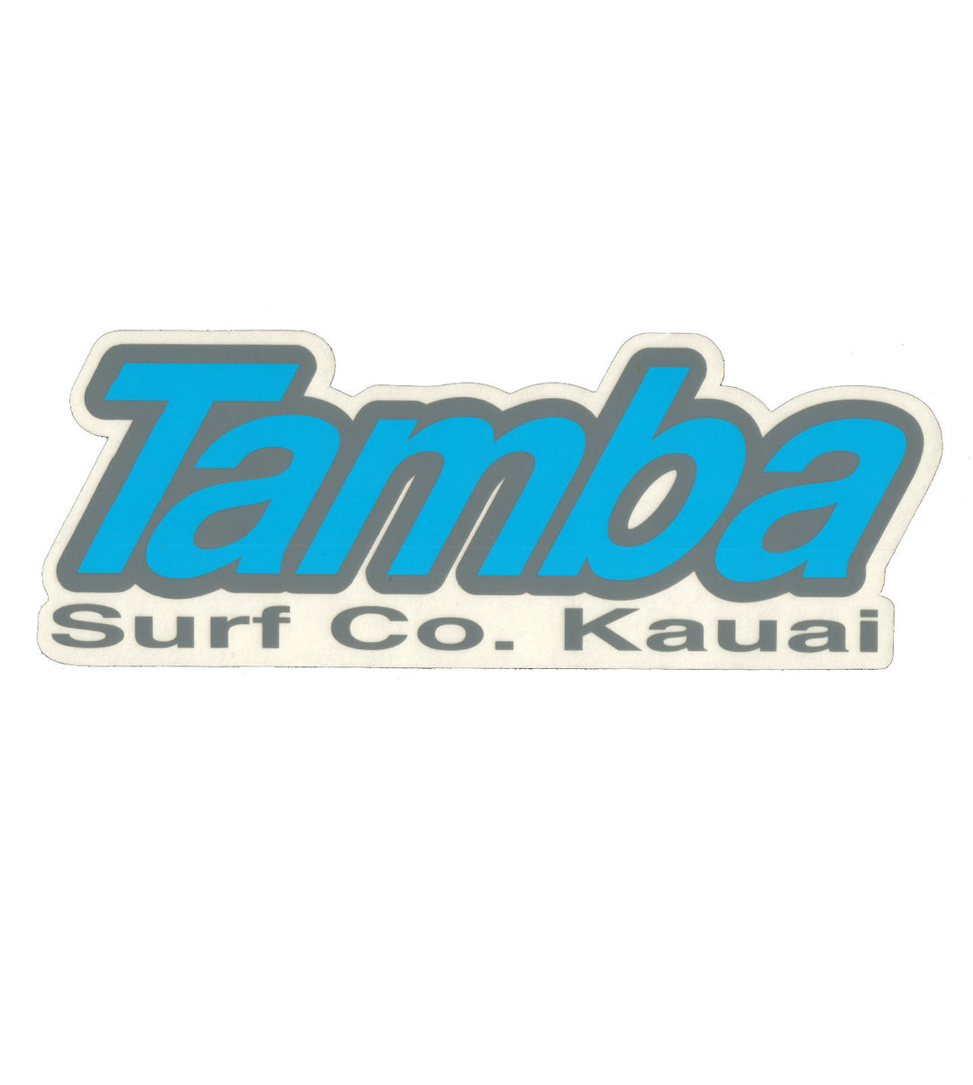 #5 Tamba Surf Co Kauai 8"x3"