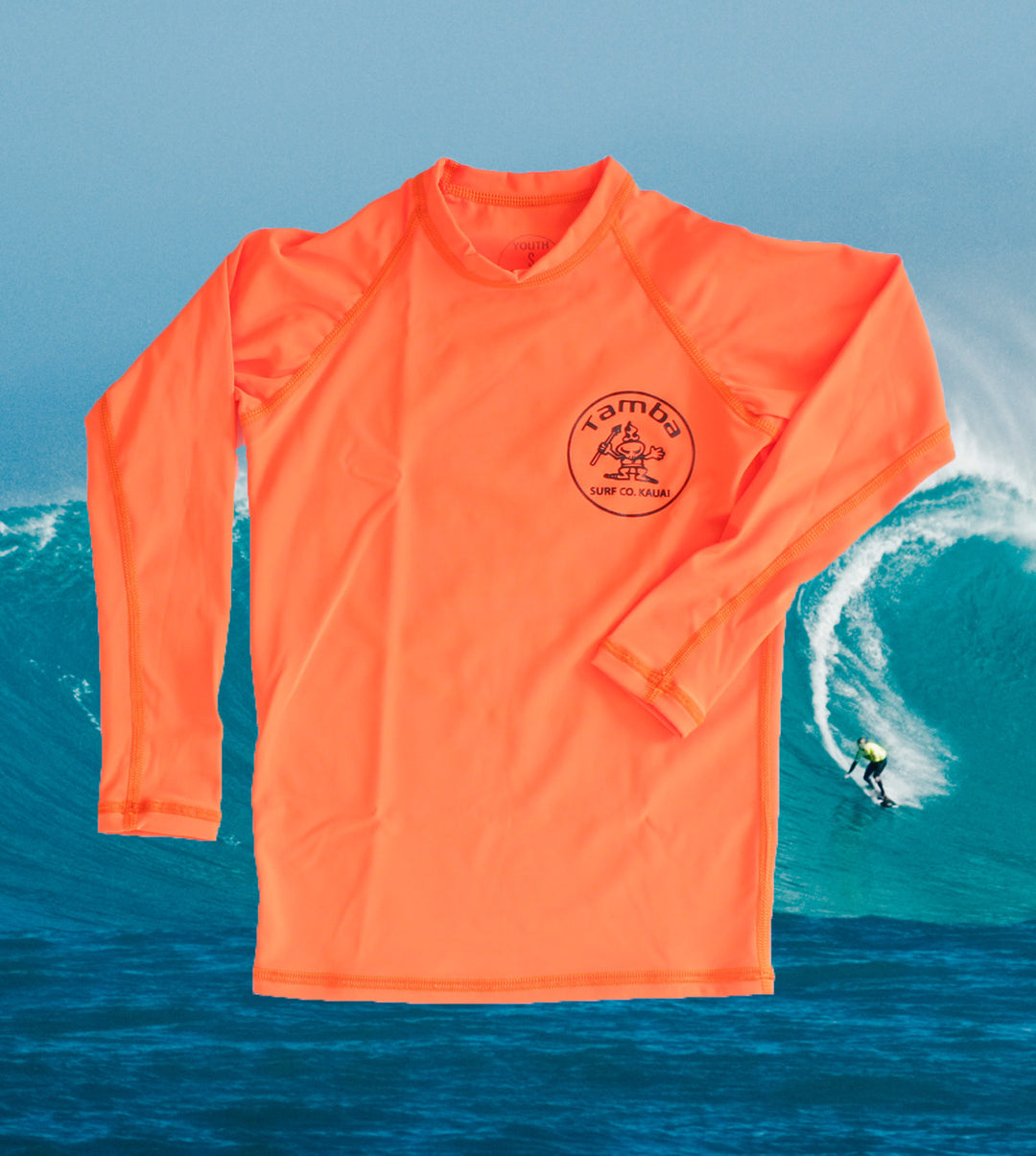 Youth Stamp Rash Guard Long Sleeve Shirt