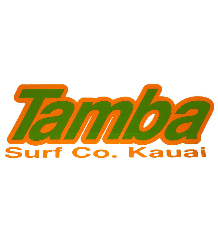 #5 Tamba Surf Co Kauai 8"x3"