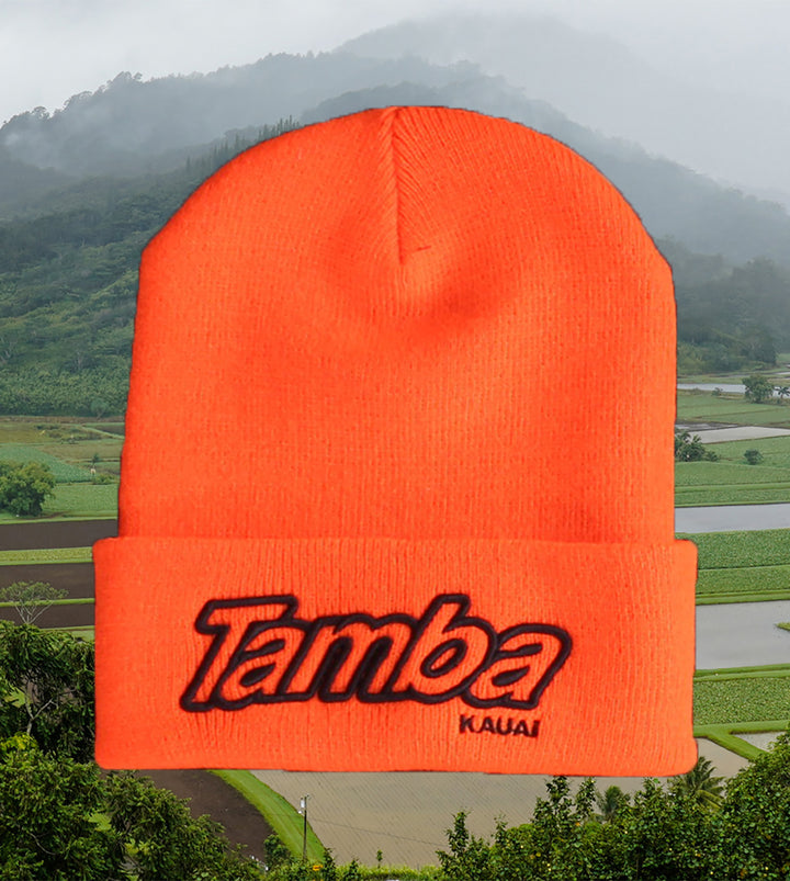 Classic Tamba 3D Beanie - Orange