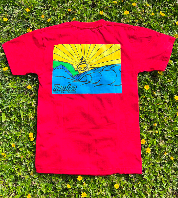 Sunrise Toddler Short Sleeve Shirt - Red