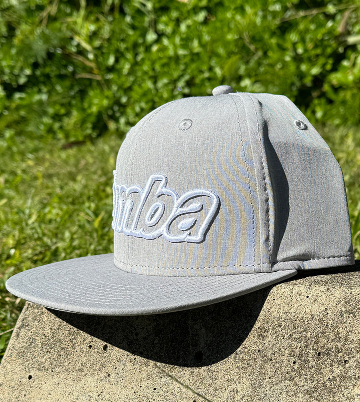 Classic Tamba 3D Snapback Hat - Steel Heather