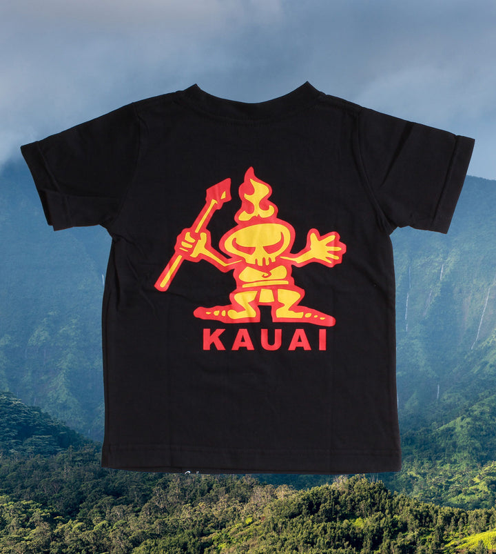 Kaua'i Warrior Toddler S/S - Black