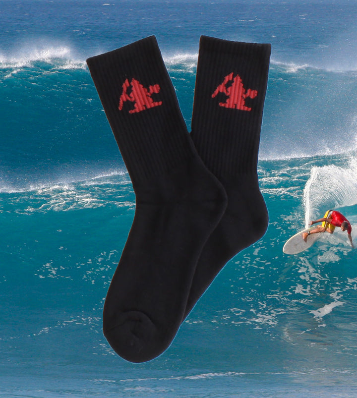 Warrior Socks - Black/Yellow/Red