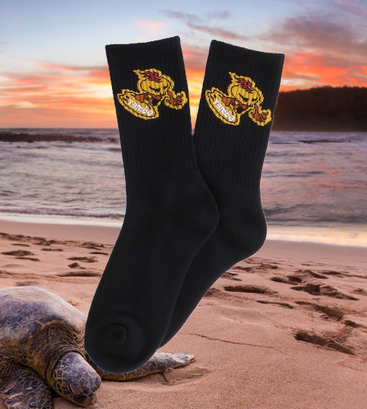 Warrior Wax Socks - Black