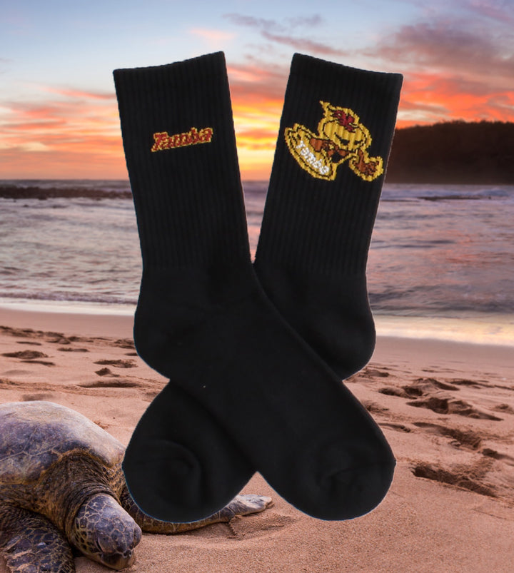 Warrior Wax Socks - Black