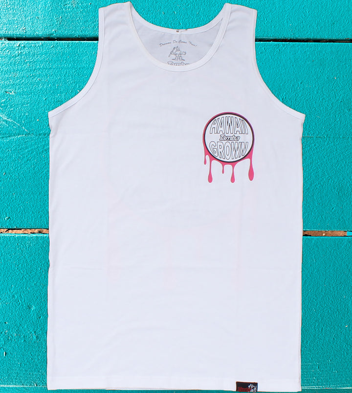 Hawai'i Grown Tank Top Shirt - White