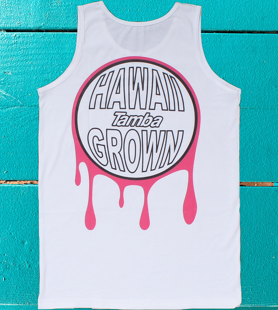 Hawai'i Grown Tank Top Shirt - White